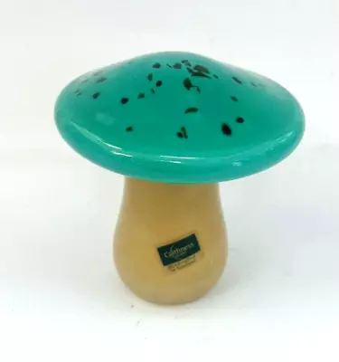 Buy Caithness Glass Green Topped Mushroom • 23£