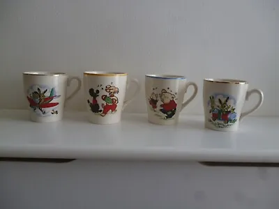 Buy Collection Of Four Keele Street Pottery Mugs • 19.99£
