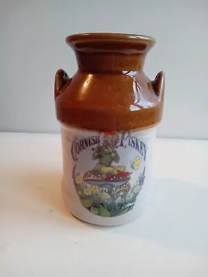 Buy Presingoll Pottery Cornwall Cornish Piskey Storage Jar , 14cm Tall • 10£