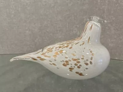 Buy Vintage Finnish Glass Bird By Muurla • 47.06£
