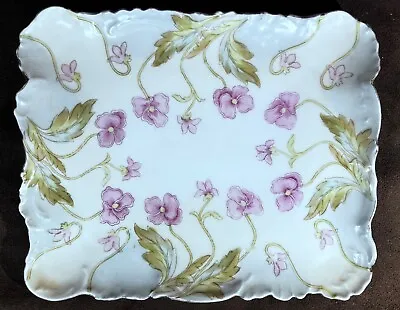 Buy Antique Bavarian China, Germany, Serving, Dish, Plate, Tray • 27.47£