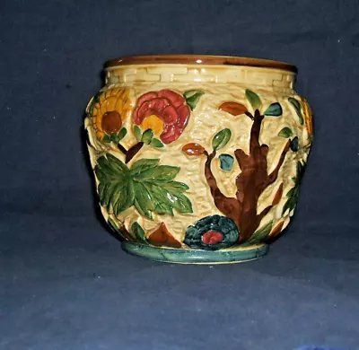 Buy Vintage H J Wood 'Indian Tree' Hand Painted Ceramic Vase • 12.99£