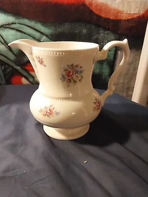 Buy Vintage Lord Nelson Pottery England Roses Flowers Pitcher Jug • 12.32£