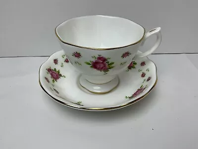 Buy Royal Albert New Country Roses White Cup & Saucer Unused Condition • 24.99£