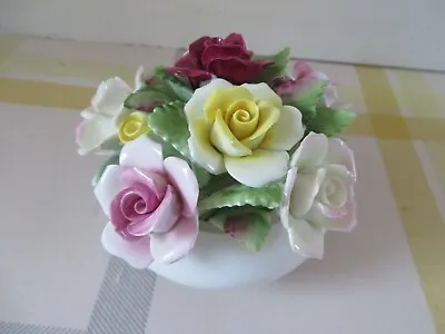 Buy Royal Doulton Bowl Of Flowers Ornament, Bone China • 10£