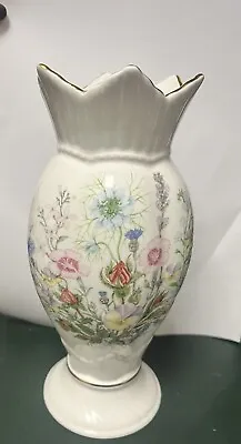 Buy Aynsley Fine Bone China Wild Tudor Vase - Made In England • 4.99£