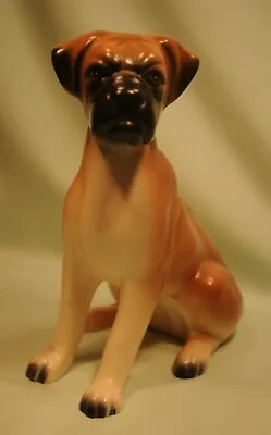 Buy Trentham Art Pottery Devon Lovely Boxer Dog 7  Tall In Very Good Condition • 10£