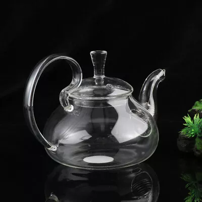 Buy Clear Glass Teapot 600ml Tea Kettle Vintage Chinese Kungfu Teaware • 16.98£