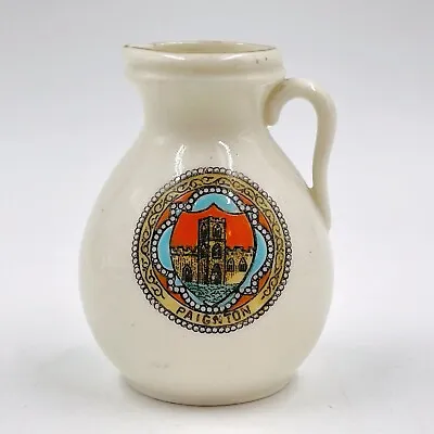 Buy Vintage Wh Goss Crested China Model Of Ancient Lichfield Jug - Paignton Crest • 10£