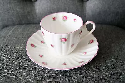 Buy Tuscan Fine English Bone China White Pink Rose Floral Tea Cup & Saucer Set • 21.61£
