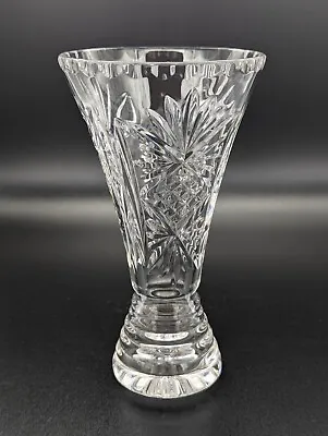Buy Stunning High Quality Royal Doulton Cut Lead Crystal  6  Trumpet Vase • 20£