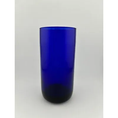 Buy Cobalt Blue Tumbler Drinking Glass 16oz. MCM • 23.05£