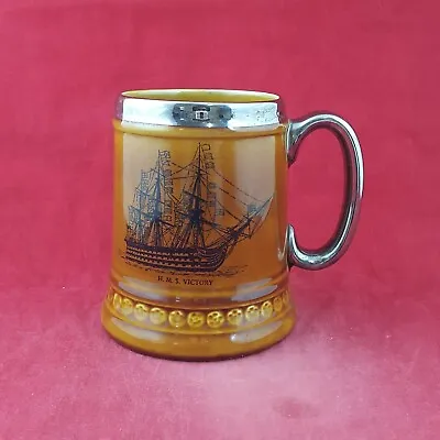 Buy Lord Nelson Pottery HMS Victory Ship Tankard - 8298 OA • 16£