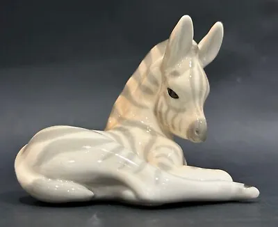 Buy Vintage Lomonosov Russian Porcelain Zebra Foal Horse Made In USSR • 19.99£