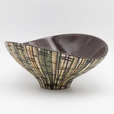 Buy Bitossi By Aldo Londi Vintage Bowl/Vase Signed High Gloss Interior • 167.83£