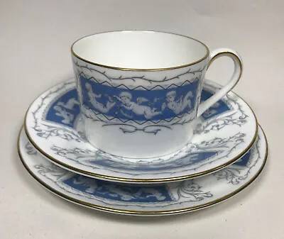 Buy Coalport REVELRY BLUE Demitasse Coffee Cup & Saucers Bone China Made In England • 9.99£