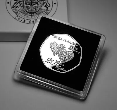 Buy Your 20th CHINA WEDDING ANNIVERSARY Commemorative. Gift Case. Present. 20 Years • 11.99£