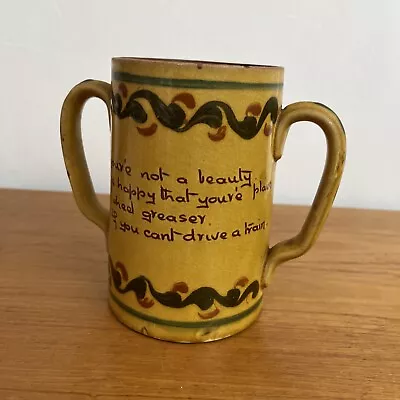 Buy Aller Vale Late 19th Century Twin Handled Loving  / Cider Cup (21) • 88£