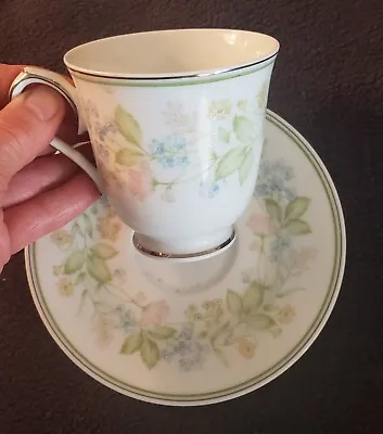 Buy Noritake Essence 2606 Fine China CUP AND SAUCER SET Excellent Condition • 14.36£