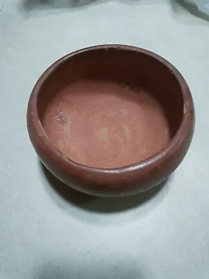 Buy Old Southwest Pueblo Native American Indian Red Clay Pottery Small Bowl 5  X 3  • 47.37£