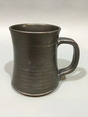 Buy Prinknash Pottery Mug Pewter Glaze • 4.95£