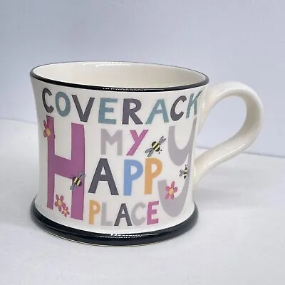 Buy Moorland Pottery Mug - 'Coverack My Happy Place' Collectible :H1 • 19.99£
