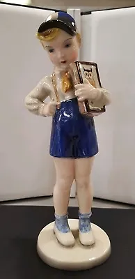 Buy Vintage Wien Keramos Austrian School Boy Figurine Austria • 235.32£