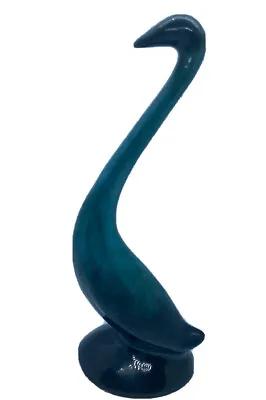 Buy Vintage Blue Mountain Pottery ? Long Neck Bird Crane Heron Egret Swan Unsigned • 15.98£
