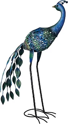 Buy Luxform Solar Powered Peacock Garden Ornament Lighting IP44 Softtone LED Outdoor • 26.99£