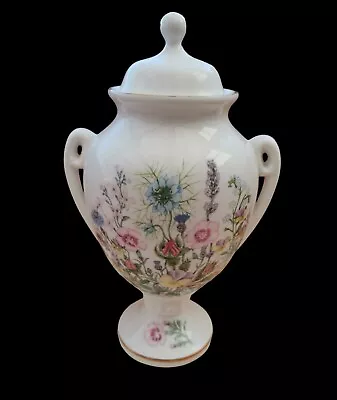 Buy Aynsley Wild Tudor Bone China Vase (approx 20 Cm) In Very Good Condition. • 15£