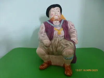 Buy Toby Jug Melba Ware Henry VIII Glazed 6.5” Tall H. Wain & Sons Made In England • 7.99£