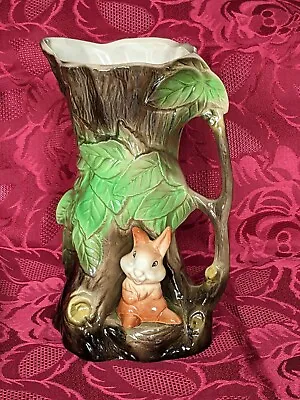 Buy 1960 Eastgate Tree Rabbit Vase Mum Nanna Grandma Birthday Mother's Day Easter • 9.45£