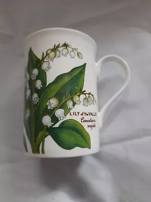 Buy Crown Trent Fine Bone China Lily Of The Valley Mug  Made In England • 9.99£