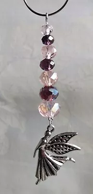 Buy Handmade Suncatcher Window/Plant Pot Fairy Crystal Glass Beads • 4.45£