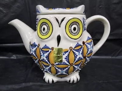 Buy ROYAL  Asian  Hand Painted  -  Owl  -  Teapot W/ Lid  -  Very Unusual • 19.17£