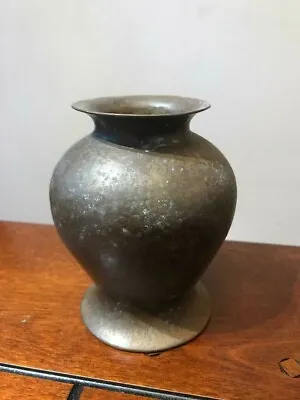 Buy Antique Bronze Old Hand Carved Primitive Tribal Indian Water Storage Pot /VASE • 49.11£