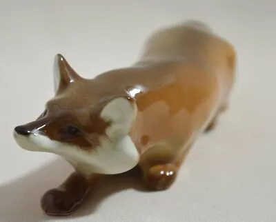 Buy Red Russian Fox  Lomonosov Porcelain Figurine • 75.78£