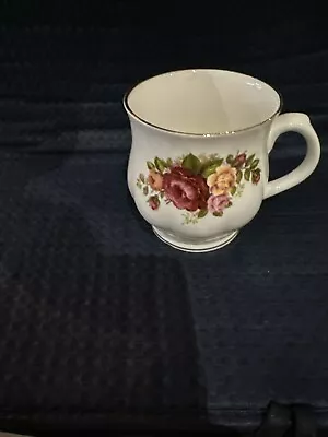Buy Ashley Staffordshire England Fine Bone China Floral Roses Coffee Tea Mug Cup • 7£