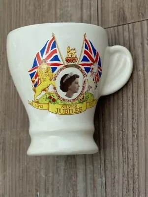 Buy Ovaltine Pottery 1977 Silver Jubilee Mug • 1£