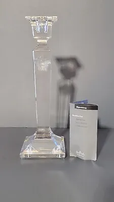 Buy Vintage VERSACE By Rosenthal Medusa Crystal Glass Candleholder Stick - 25cm Tall • 273.10£