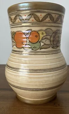 Buy Crown Ducal Charlotte Rhead L5802 Vase Hand Painted Art Deco • 39£