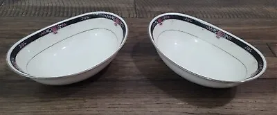 Buy 2 Noritake China Etienne 7260 Oval Serving Vegetable 10  Bowls Pre-owned Excelle • 43.22£