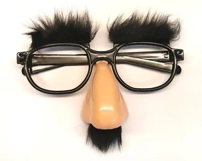Buy Groucho Specs ~ Glasses With Nose, Eyebrows And Moustache ~ Classic Novelty Joke • 5.99£