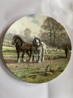 Buy 'Logs To The Mill' Decorative Plate By Royal Doulton (A437) • 5£