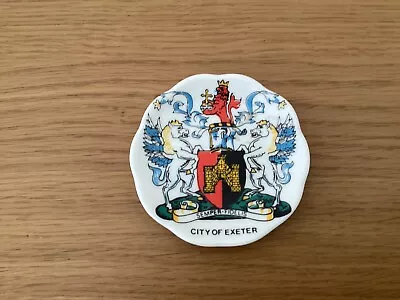 Buy John Owen Of Exeter … English Bone China Display Small Plate / Dish For Exeter • 4.90£