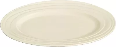 Buy Jamie Oliver Waves Large 40cm/16  Oval Serving Platter Fine Off White Porcelain • 45£