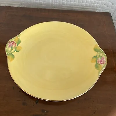 Buy Lovely Vintage Royal Winton Cake Plate With Rose Design • 15£