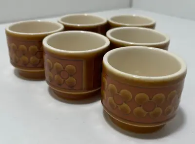 Buy Hornsea Pottery Saffron 6 Egg Cups • 18£