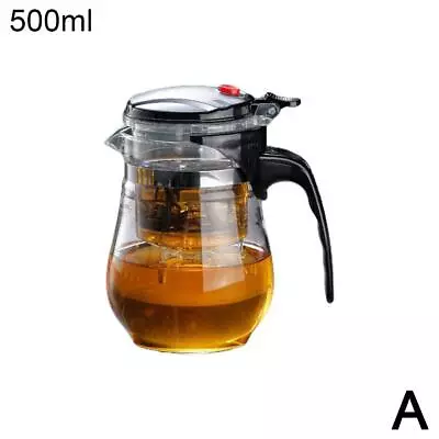 Buy Tea Pots Heat Resistant Glass Tea Pot Tea Infuser Chinese Set Fu Kettle U9Q8 • 11.57£