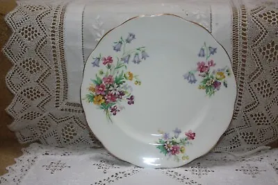 Buy Queen Anne China Salad /Dessert Plate 20.5 Cm   Old Country Spray  C1950's  50 • 10£